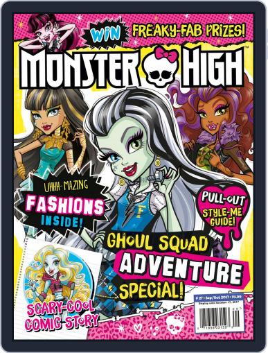 Monster High September 1st, 2017 Digital Back Issue Cover