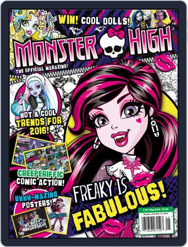 Monster High April 1st, 2016 Digital Back Issue Cover