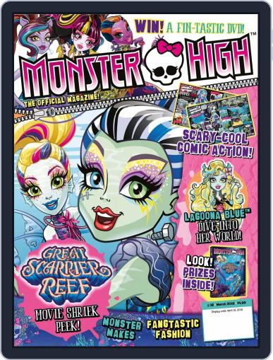 Monster High February 1st, 2016 Digital Back Issue Cover