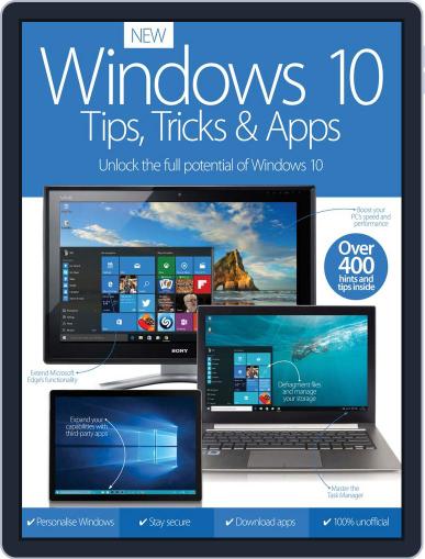 Windows 10 Tips, Tricks & Apps Magazine (Digital) January 1st, 2016 Issue Cover