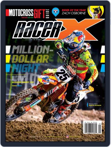 Racer X Illustrated January 1st, 2018 Digital Back Issue Cover