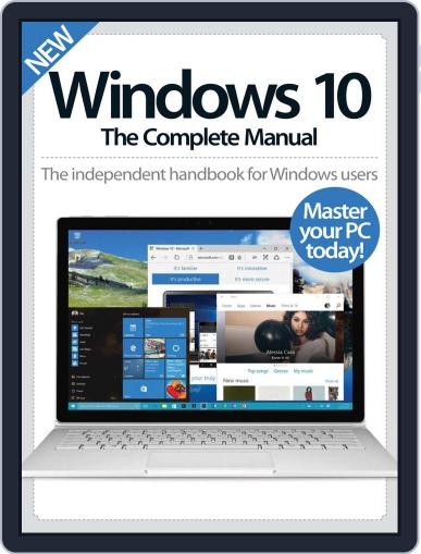 Windows 10 The Complete Manual Magazine (Digital) April 1st, 2016 Issue Cover