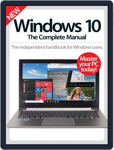 Windows 10 The Complete Manual Magazine (Digital) November 18th, 2015 Issue Cover