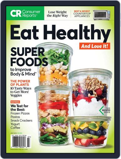 How to Eat Healthy and Love it, Too! July 1st, 2018 Digital Back Issue Cover