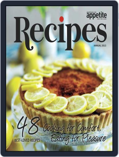 Recipe Book Magazine (Digital) September 13th, 2012 Issue Cover