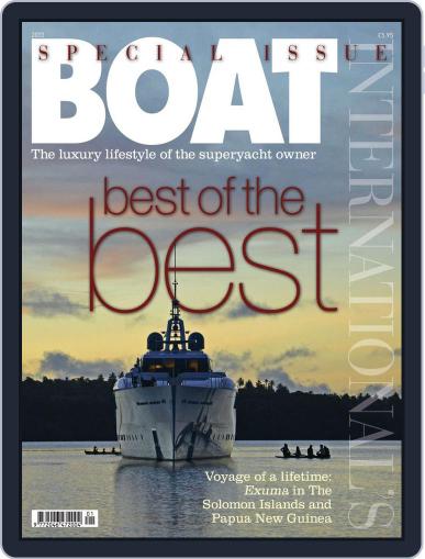 Boat International's Best of the Best May 13th, 2013 Digital Back Issue Cover