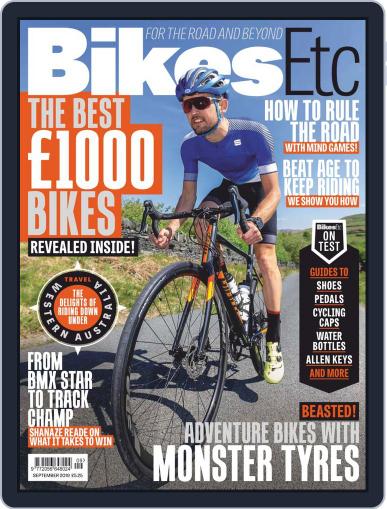 Bikes Etc September 1st, 2019 Digital Back Issue Cover