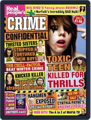 Real People's Crime Confidential Magazine (Digital) Subscription                    December 31st, 2014 Issue