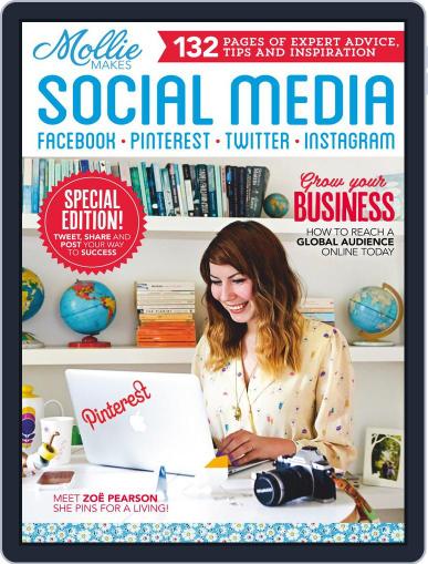 Mollie Makes Social Media April 22nd, 2015 Digital Back Issue Cover