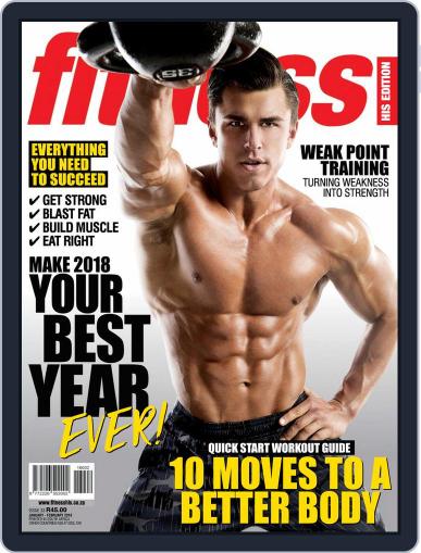 Fitness His Edition January 1st, 2018 Digital Back Issue Cover