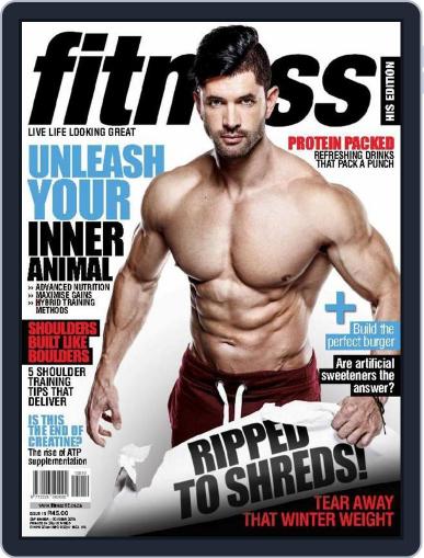 Fitness His Edition August 30th, 2015 Digital Back Issue Cover