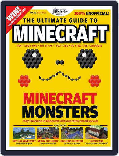 The Ultimate Guide to Minecraft! September 26th, 2016 Digital Back Issue Cover