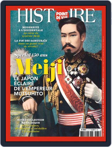 Point de Vue Histoire October 1st, 2018 Digital Back Issue Cover