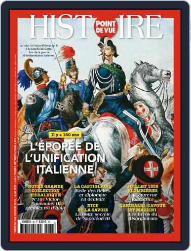 Point de Vue Histoire June 1st, 2018 Digital Back Issue Cover