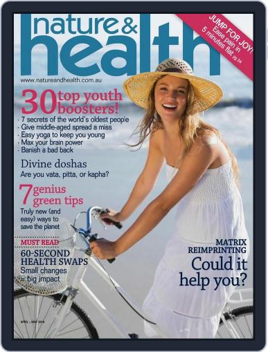 Nature & Health March 21st, 2016 Digital Back Issue Cover