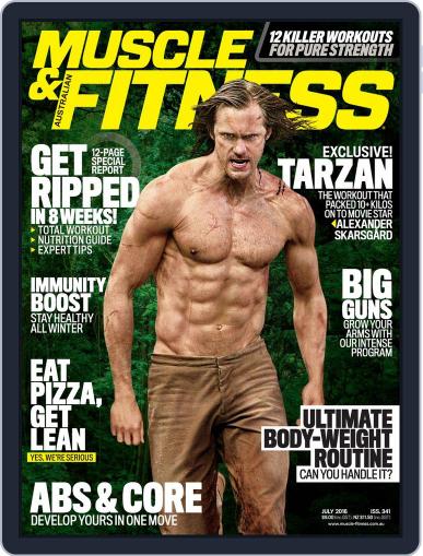 Muscle & Fitness Australia (Digital) July 1st, 2016 Issue Cover