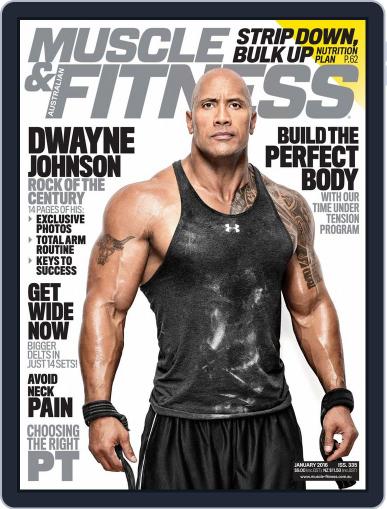 Muscle & Fitness Australia (Digital) January 1st, 2016 Issue Cover