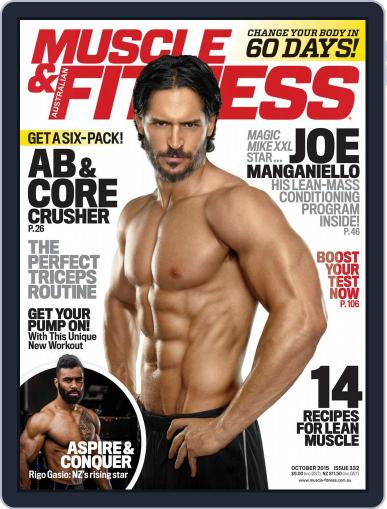 Muscle & Fitness Australia October 1st, 2015 Digital Back Issue Cover