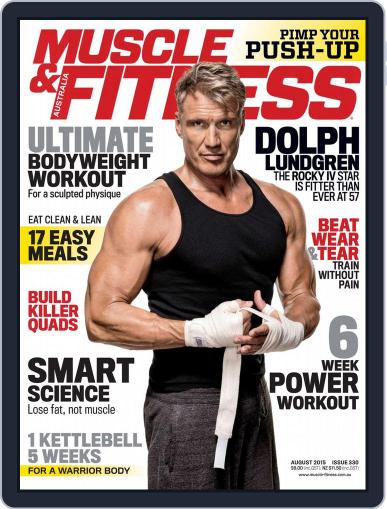 Muscle & Fitness Australia (Digital) August 1st, 2015 Issue Cover