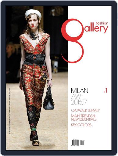 FASHION GALLERY MILAN October 1st, 2016 Digital Back Issue Cover