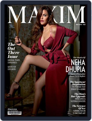 Maxim India May 1st, 2018 Digital Back Issue Cover