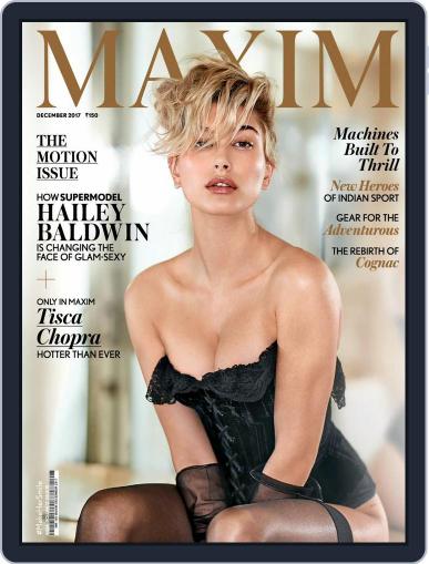 Maxim India December 1st, 2017 Digital Back Issue Cover