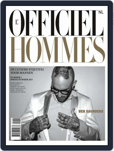 L'officiel Hommes Nl March 15th, 2011 Digital Back Issue Cover