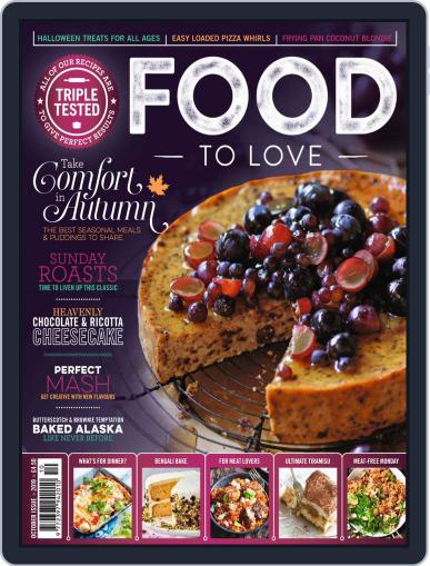 Food To Love October 1st, 2019 Digital Back Issue Cover