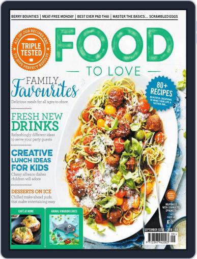 Food To Love September 1st, 2018 Digital Back Issue Cover