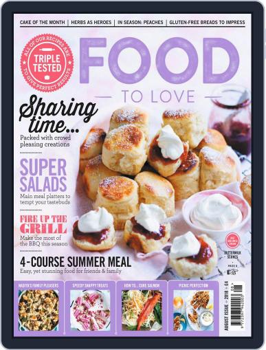 Food To Love August 1st, 2018 Digital Back Issue Cover