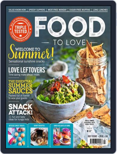 Food To Love July 1st, 2018 Digital Back Issue Cover