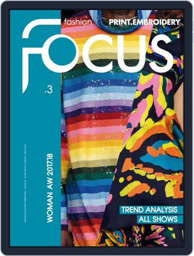 FASHION FOCUS WOMAN PRINT.EMBROIDERY October 1st, 2017 Digital Back Issue Cover