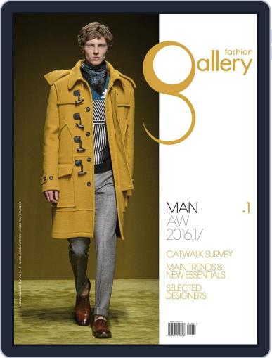 FASHION GALLERY MAN September 1st, 2016 Digital Back Issue Cover