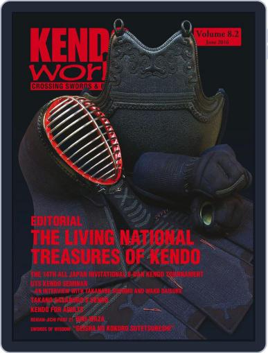 Kendo World June 1st, 2016 Digital Back Issue Cover