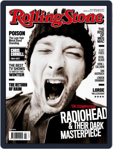 Rolling Stone Australia August 1st, 2017 Digital Back Issue Cover