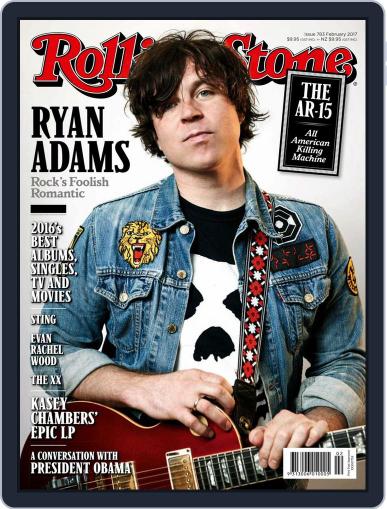 Rolling Stone Australia February 1st, 2017 Digital Back Issue Cover