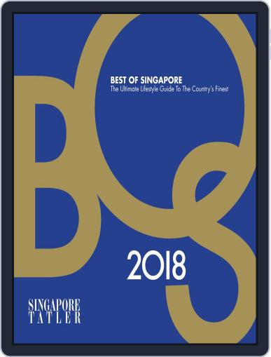 Singapore Tatler Best Of Singapore Magazine (Digital) January 26th, 2018 Issue Cover
