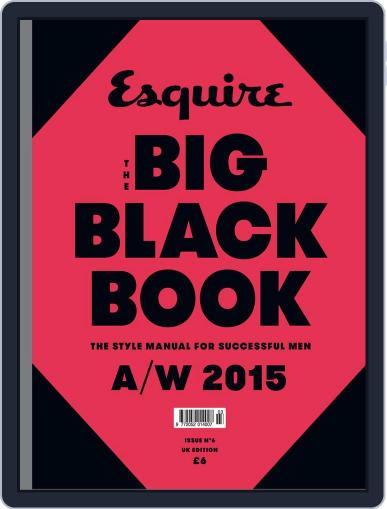 Esquire: The Big Black Book September 21st, 2015 Digital Back Issue Cover