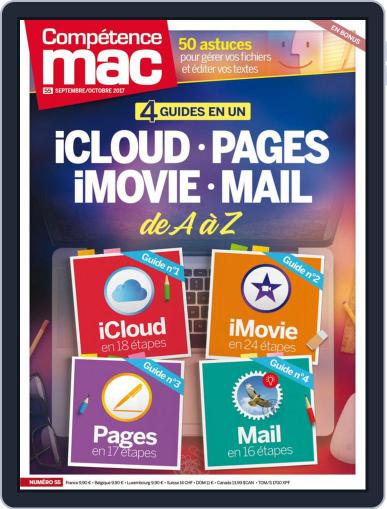 Compétence Mac August 1st, 2017 Digital Back Issue Cover