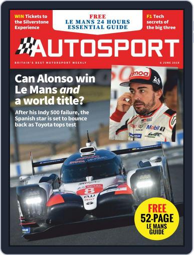 Autosport June 6th, 2019 Digital Back Issue Cover