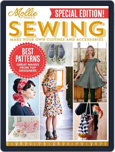 Mollie Makes Sewing December 30th, 2014 Digital Back Issue Cover