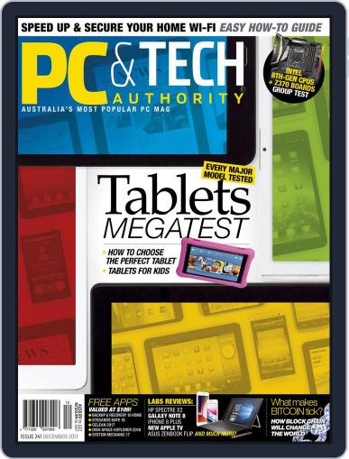 PC & Tech Authority December 1st, 2017 Digital Back Issue Cover