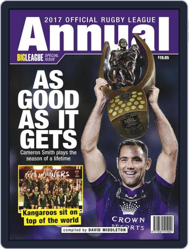 Official Rugby League Annual December 7th, 2017 Digital Back Issue Cover