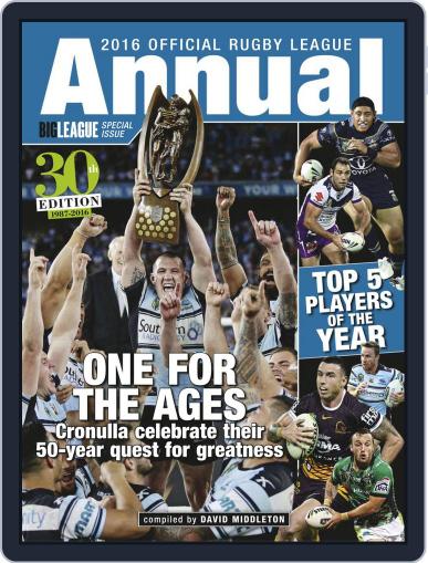 Official Rugby League Annual December 1st, 2016 Digital Back Issue Cover