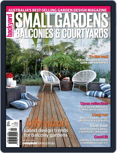 Small Gardens, Balconies & Courtyards April 16th, 2013 Digital Back Issue Cover