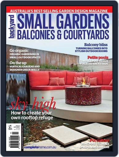 Small Gardens, Balconies & Courtyards May 1st, 2012 Digital Back Issue Cover