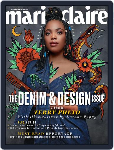 Marie Claire South Africa June 1st, 2018 Digital Back Issue Cover