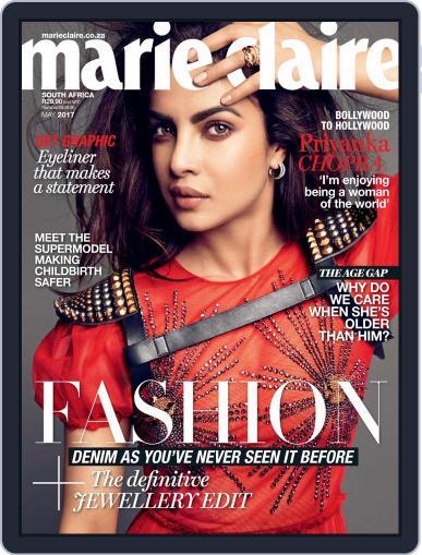 Marie Claire South Africa May 1st, 2017 Digital Back Issue Cover