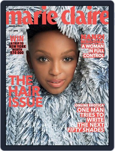 Marie Claire South Africa April 18th, 2016 Digital Back Issue Cover
