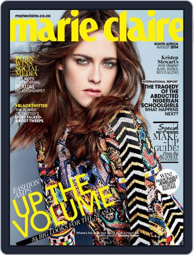 Marie Claire South Africa July 20th, 2014 Digital Back Issue Cover